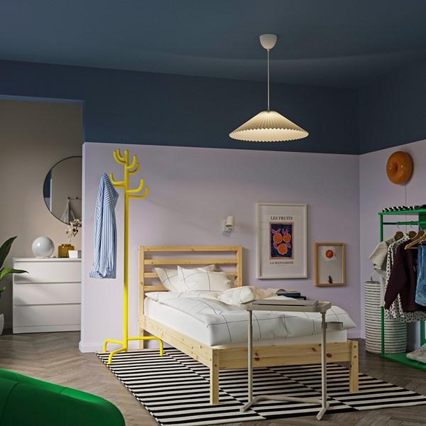 [IKEA/イケア/通販]KUDDLAVA クッドラーヴァペンダントランプシェード, プリーツ入 ホワイト,59 cm[A](60601193) |  | 03