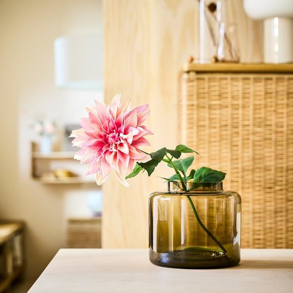 [IKEA/イケア/通販]SMYCKA スミッカ造花, 室内/屋外用 ダリア/ピンク,65 cm[D](606061) |  | 01
