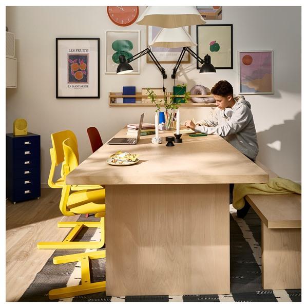 [IKEA/イケア/通販]BERGSHYTTAN ベリシタンテーブル, 着色調 バーチ材突き板,240x93 cm[FL](60608236) |  | 02