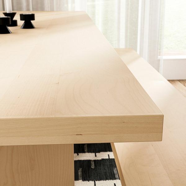[IKEA/イケア/通販]BERGSHYTTAN ベリシタンテーブル, 着色調 バーチ材突き板,240x93 cm[FL](60608236) |  | 05