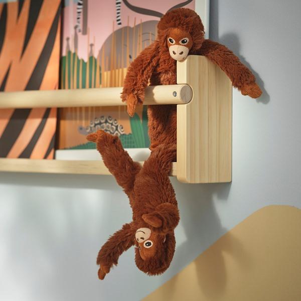 [IKEA/イケア/通販]DJUNGELSKOG ジュンゲルスコグぬいぐるみ, ミニ/オランウータン,20 cm[A](606103) |  | 04