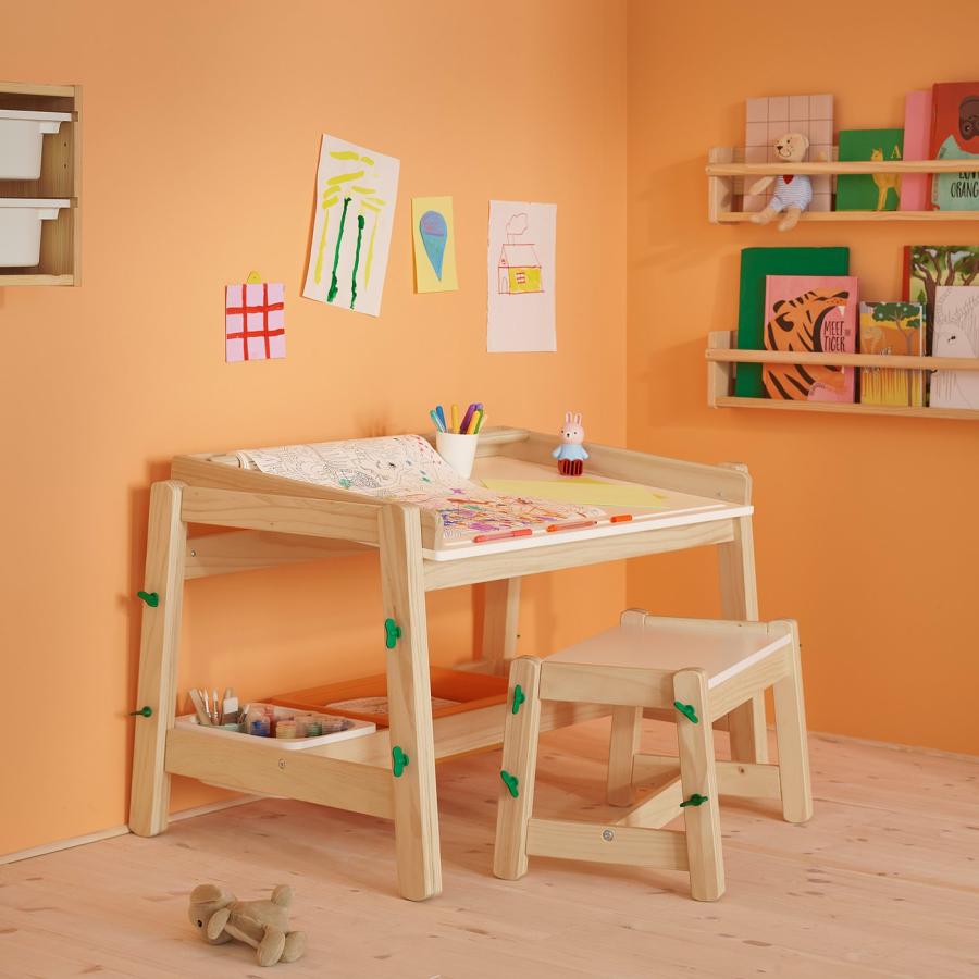 [IKEA/イケア/通販]FLISAT フリサット デスク, 高さ調節可能/グリーン[F](60610574) |  | 01