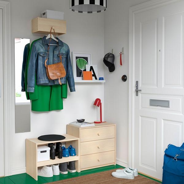 [IKEA/イケア/通販]RAGGBERG ラッグベリコートラック 棚付き, パイン材,40x21x17 cm[B](60611130) |  | 02