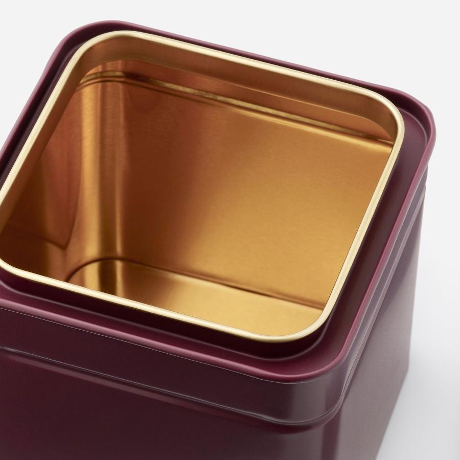 [IKEA/イケア/通販]BLOMNING ブロムニング 缶 ふた付き, ブラウンレッド/ピンク コーヒー/紅茶用, 10x10x10 cm[A](60611154) |  | 04