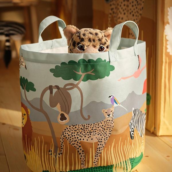 [IKEA/イケア/通販]SANDLOPARE サンドローパレ収納バッグ, マルチカラー/サバンナ[B](60612709) |  | 01