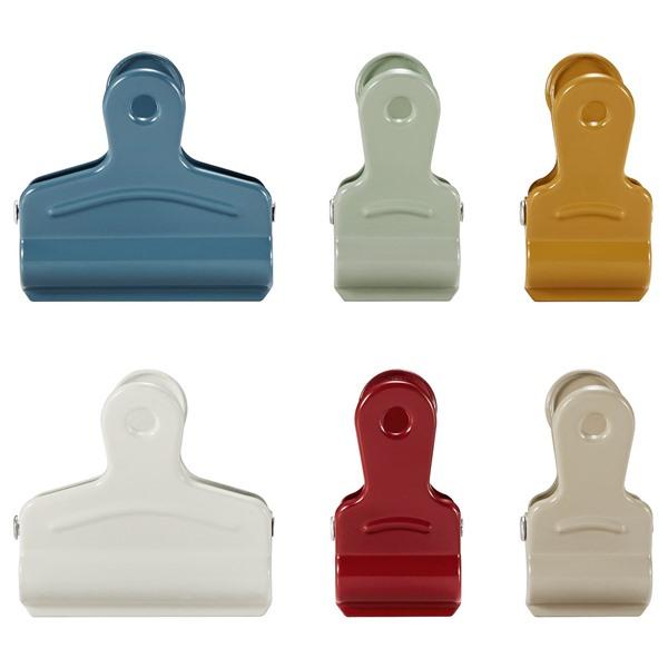 [IKEA/イケア/通販]LJUNGJORDFLY ユングヨルドフリー袋止めクリップ6個セット, マルチカラー[A](60613209) | 