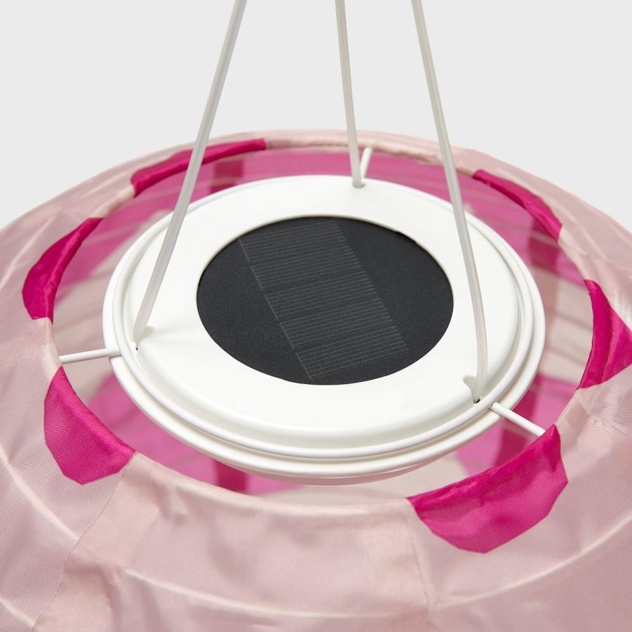 [IKEA/イケア/通販]SOLVINDEN ソルヴィンデン LED太陽電池式ペンダントランプ, 屋外用 球形/ピンク ダークピンク, 30 cm[B](60614713) |  | 01