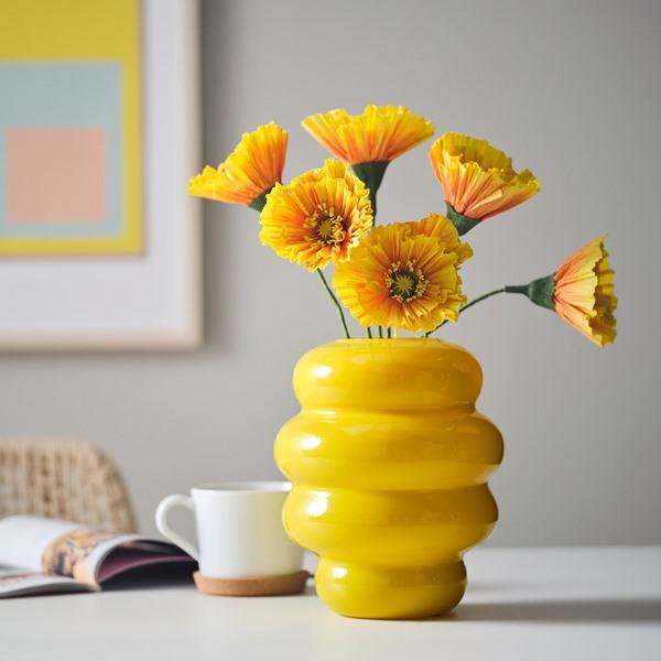 [IKEA/イケア/通販]GULDSPETT グルドスペット造花, 紙/Poppy オレンジ,40 cm[A](60614949) |  | 01