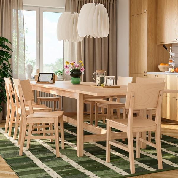 [IKEA/イケア/通販]KARSKAR カールシェール伸長式テーブル, ゴムノキ,240/300x100 cm[4](60617981) |  | 02