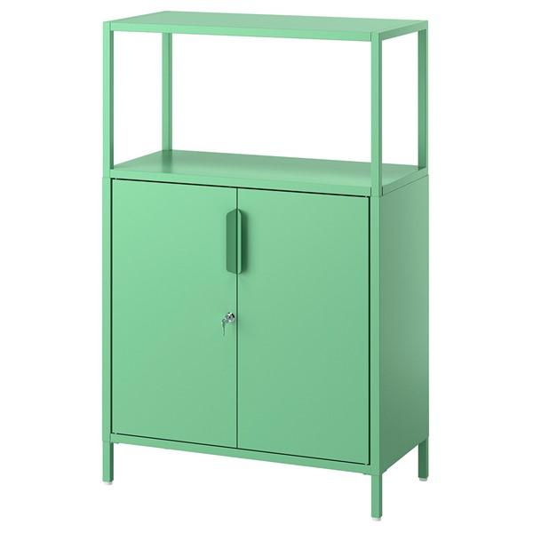 [IKEA/イケア/通販]TROTTEN トロッテンキャビネット 扉付, ライトグリーン,70x35x110 cm[E](60623963) | 