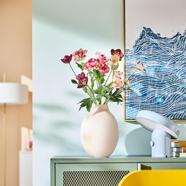 [IKEA/イケア/通販]SMYCKA スミッカ造花のブーケ, 室内/屋外用/ダークピンク,52 cm[C](606264) |  | 01