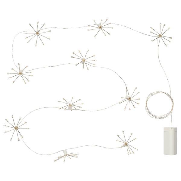 [IKEA/イケア/通販]STRALA ストローラLEDライトチェーン 全10球, 線香花火/電池式[A](606952) | 