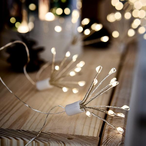 [IKEA/イケア/通販]STRALA ストローラLEDライトチェーン 全10球, 線香花火/電池式[A](606952) |  | 02