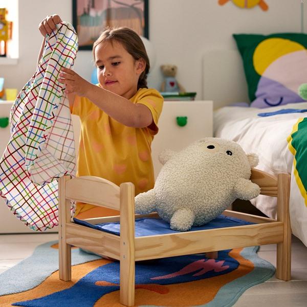 [IKEA/イケア/通販]GREJSIMOJS グレイシモイスぬいぐるみ, クマ/オフホワイト,38 cm[C](607051) |  | 02