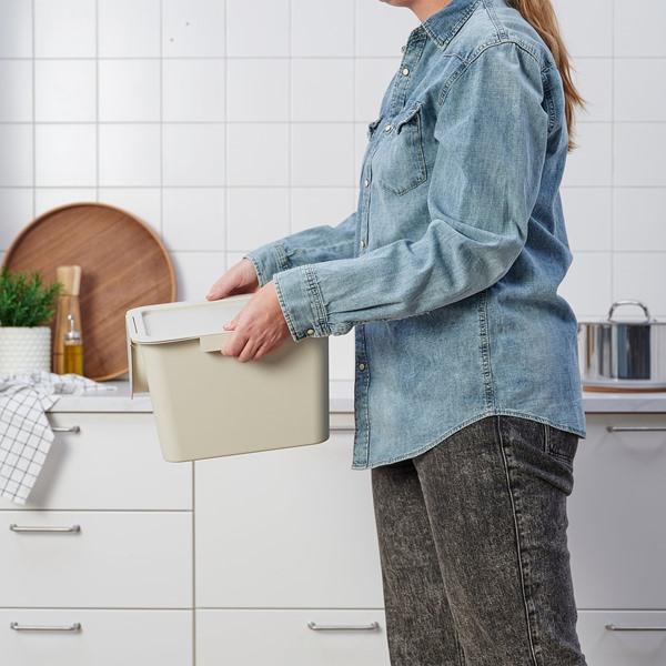 [IKEA/イケア/通販]TROSKNING トロスクニングふた付き容器, ライトベージュ,12 l[BC](610176) |  | 01