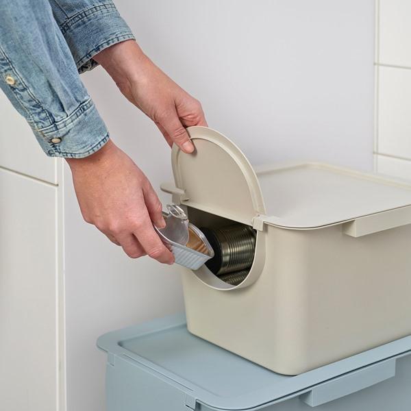 [IKEA/イケア/通販]TROSKNING トロスクニングふた付き容器, ライトベージュ,12 l[BC](610176) |  | 02