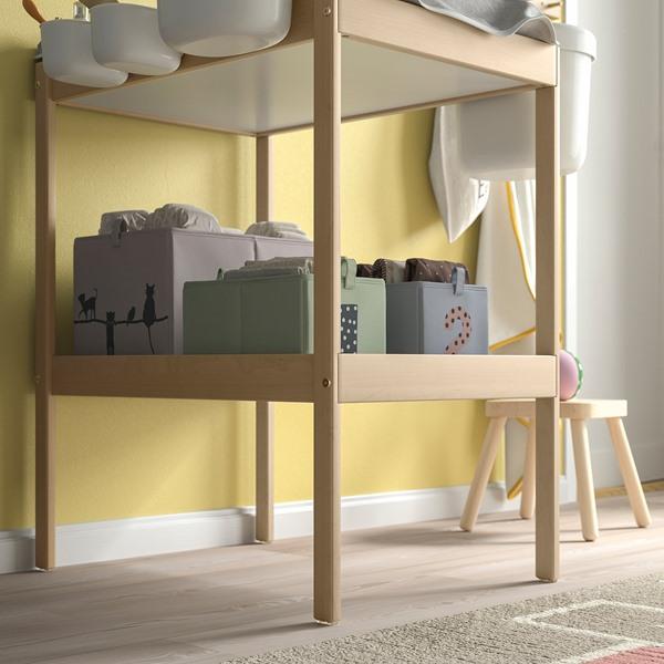 [IKEA/イケア/通販]SNIGLAR スニーグラルおむつ替え台, バーチ/ホワイト,72x53 cm[F](610614) |  | 01