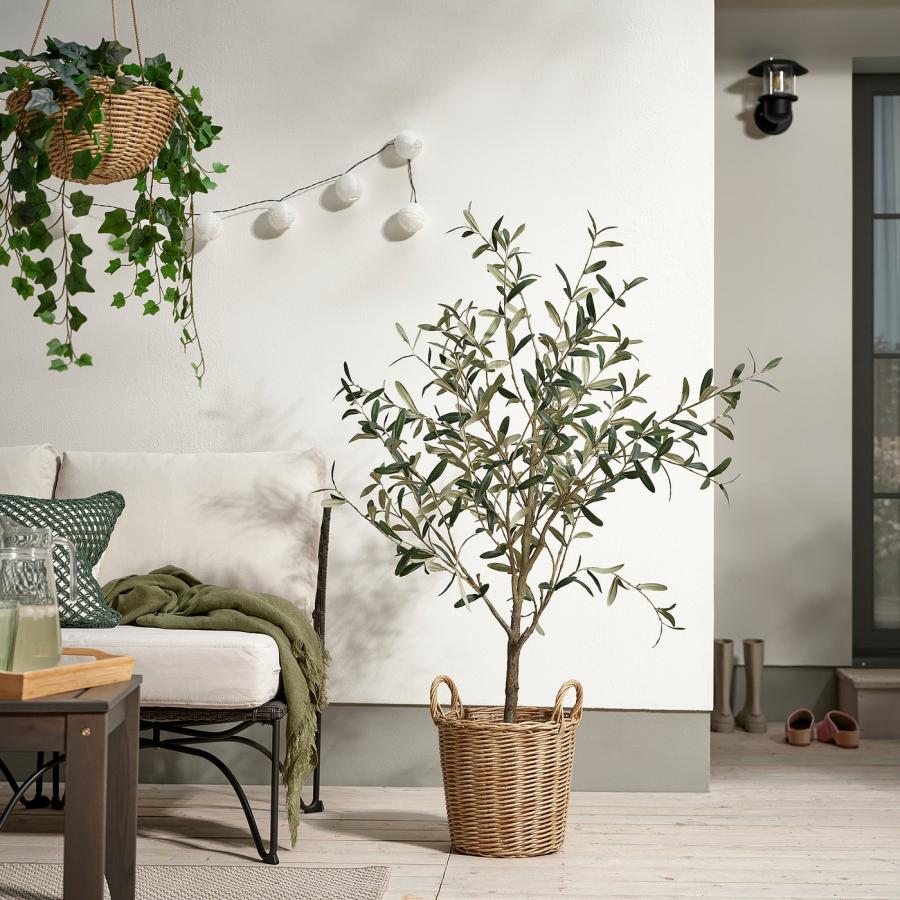 [IKEA/イケア/通販]FLODBJORK フロードビョルク 鉢カバー, 室内/屋外用 ライトグレーブラウン, 24 cm[D](00612062) |  | 01