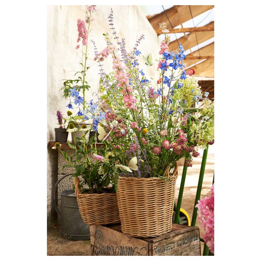 [IKEA/イケア/通販]FLODBJORK フロードビョルク 鉢カバー, 室内/屋外用 ライトグレーブラウン, 24 cm[D](00612062) |  | 03