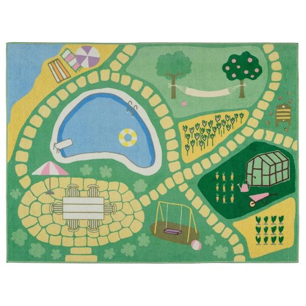 [IKEA/イケア/通販]HUSSPARV フッスパルヴラグ, グリーン,100x133 cm[D](612241) | 