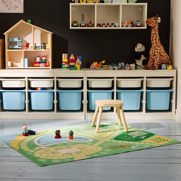 [IKEA/イケア/通販]HUSSPARV フッスパルヴラグ, グリーン,100x133 cm[D](612241) |  | 02