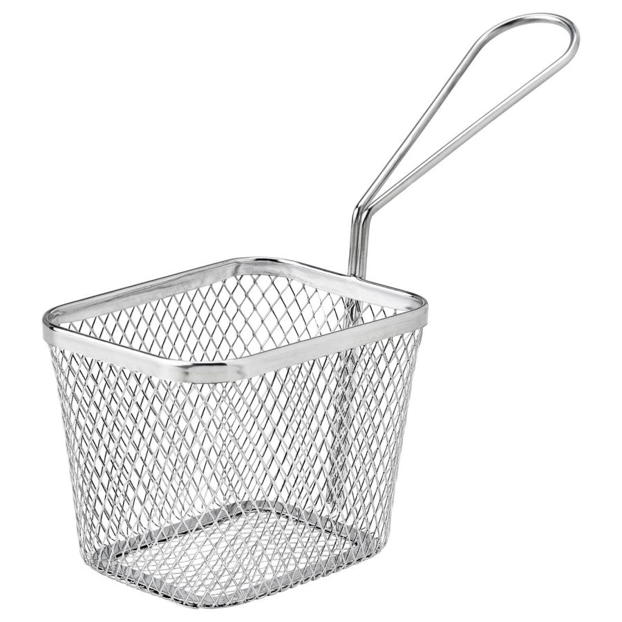 [IKEA/イケア/通販]GRILLTIDER グリルティデル サービングバスケット, ステンレススチール[A](00613759) | 