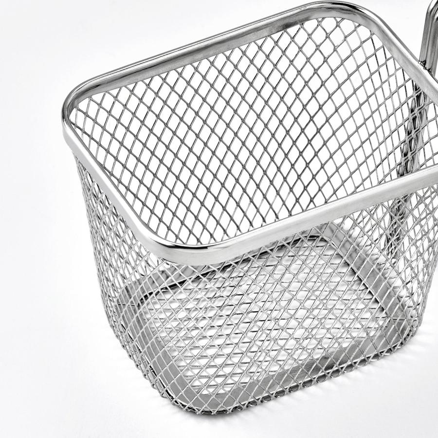 [IKEA/イケア/通販]GRILLTIDER グリルティデル サービングバスケット, ステンレススチール[A](00613759) |  | 01