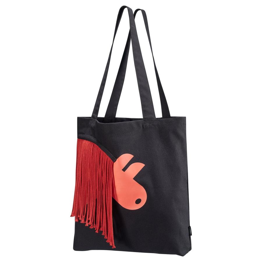 [IKEA/イケア/通販]FOSSTA フォスッタ バッグ, ウマ/ブラック レッド[C](00617521) | 