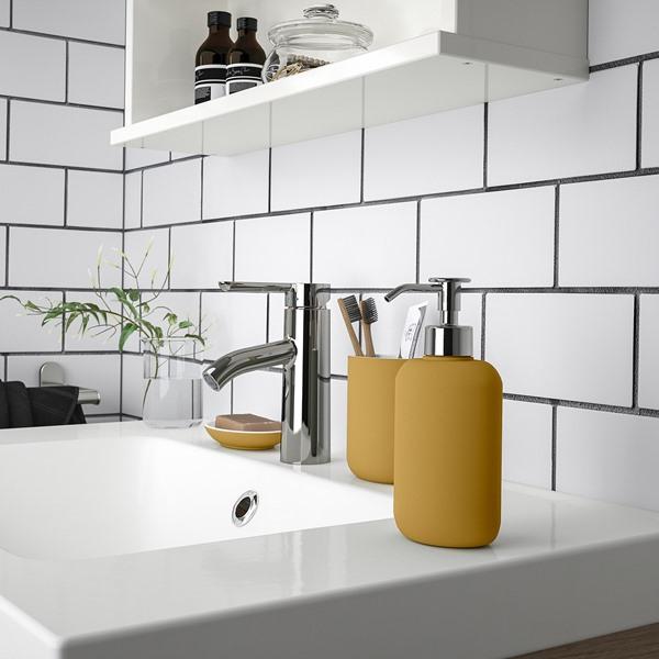 [IKEA/イケア/通販]EKOLN エーコルン歯ブラシホルダー, ダークイエロー[A](618243) |  | 01