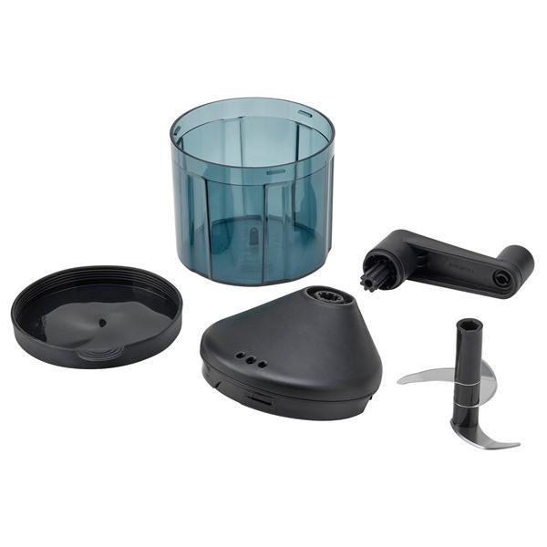 [IKEA/イケア/通販]STENSNULTRA ステンスヌルトラベジタブルチョッパー, ブラック グレーターコイズ/透明[A](618691) |  | 01