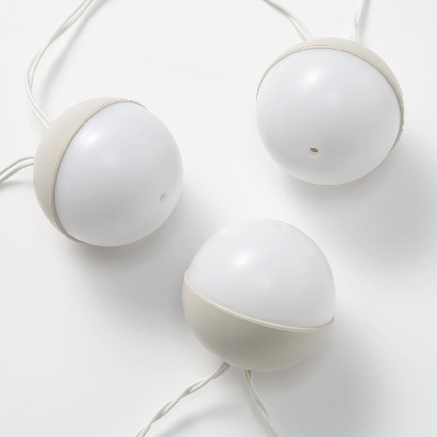 [IKEA/イケア/通販]SOLVINDEN ソルヴィンデン LEDライトチェーン 全12球, 太陽電池式/ベージュ ホワイト[A](00619214) |  | 04