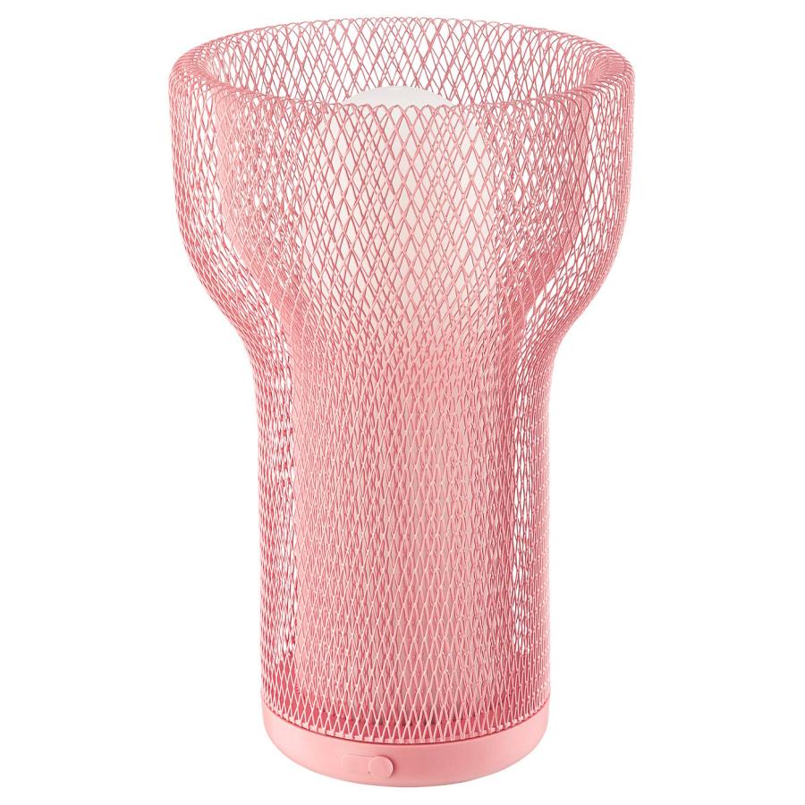 [IKEA/イケア/通販]SOLVINDEN ソルヴィンデン LEDデコレーション照明, 電池式 メッシュ/屋外用 ピンク[B](00619351) | 