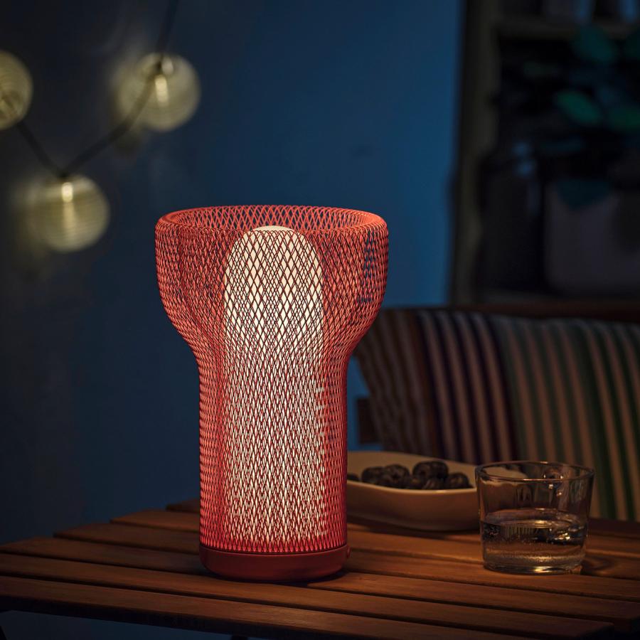 [IKEA/イケア/通販]SOLVINDEN ソルヴィンデン LEDデコレーション照明, 電池式 メッシュ/屋外用 ピンク[B](00619351) |  | 01
