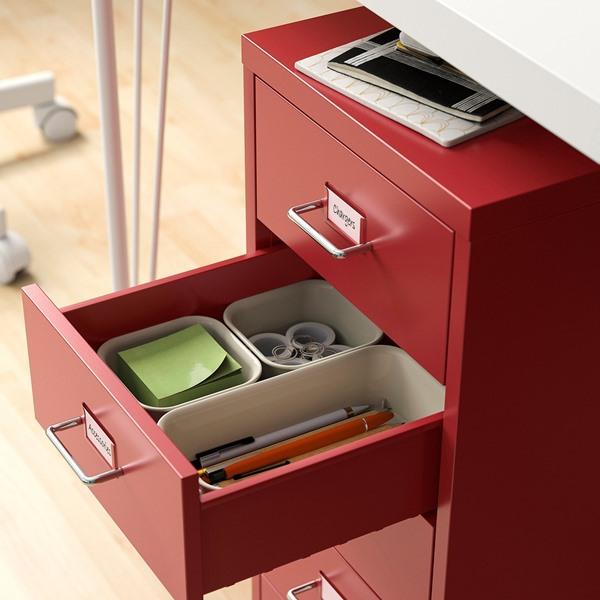 [IKEA/イケア/通販]HELMER ヘルメル引き出しユニット キャスター付き, レッド,28x44x65 cm[D](625026) |  | 06