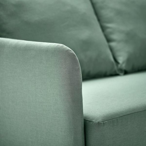 [IKEA/イケア/通販]LINDAKRA リンドークラ2人掛けソファベッド, ヴィースレ ライトグレーグリーン[IL](629270) |  | 03