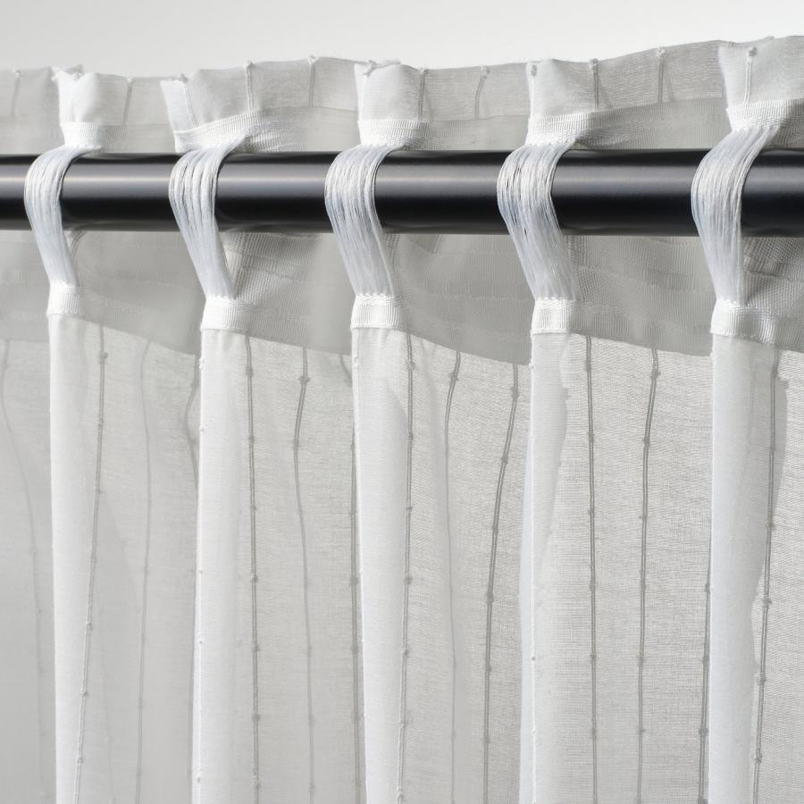 [IKEA/イケア/通販]MATILDA マティルダ レースカーテン1組, ホワイト/ヘディングテープ付き, 145x135 cm[A](00629312) |  | 04