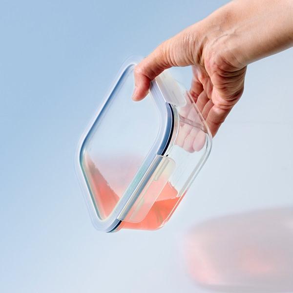 [IKEA/イケア/通販]IKEA 365+保存容器 ふた付き, 長方形 ガラス/プラスチック,1.0 l[AA](69269072) |  | 04