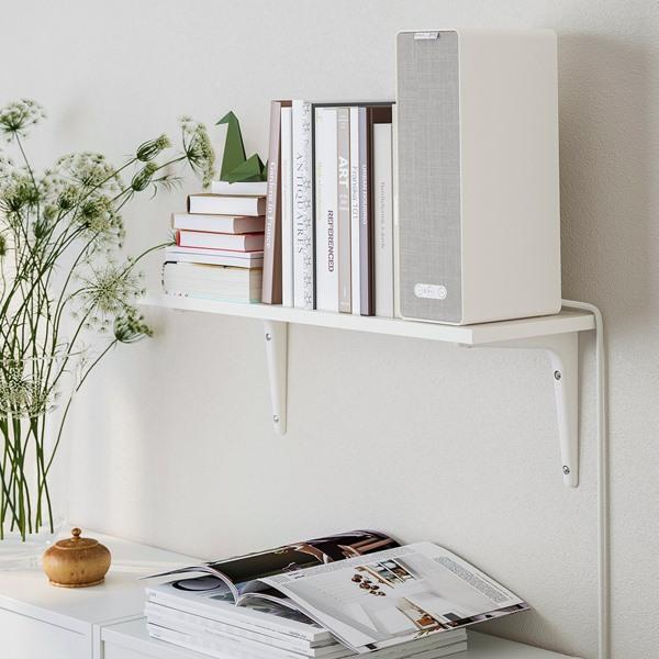 [IKEA/イケア/通販]BURHULT ブールフルト / SIBBHULT スィッブフルトウォールシェルフ, ホワイト/ホワイト,59x20 cm[CC](69325964) |  | 02
