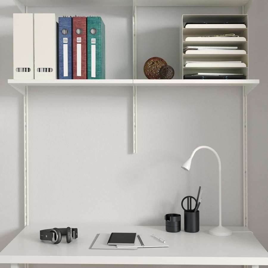 [IKEA/イケア/通販]BOAXEL ボーアクセル / LAGKAPTEN ラグカプテン シェルフユニット 天板付き, ホワイト, 125x62x201 cm[19](69440563) |  | 02
