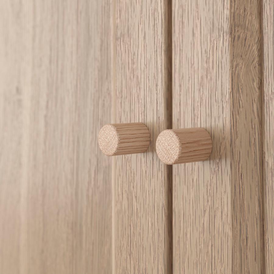 [IKEA/イケア/通販]BILLY ビリー / OXBERG オクスベリ 本棚 扉付き, オーク調, 80x30x106 cm[3](69483618) |  | 04