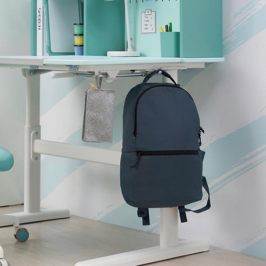 [IKEA/イケア/通販]BERGLARKA ベリレルカ / DAGNAR ダグナール デスク＆チェア, ターコイズ/ホワイト, 100x70 cm[3](69488588) |  | 01