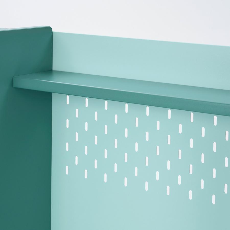 [IKEA/イケア/通販]BERGLARKA ベリレルカ / DAGNAR ダグナール デスク＆チェア, ターコイズ/ホワイト, 100x70 cm[3](69488588) |  | 02