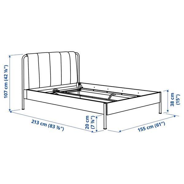 [IKEA/イケア/通販]TALLASEN テルオーセンファブリックベッドフレーム, ク-ルスタ グレーグリーン/ロ……[3](69514766) |  | 09