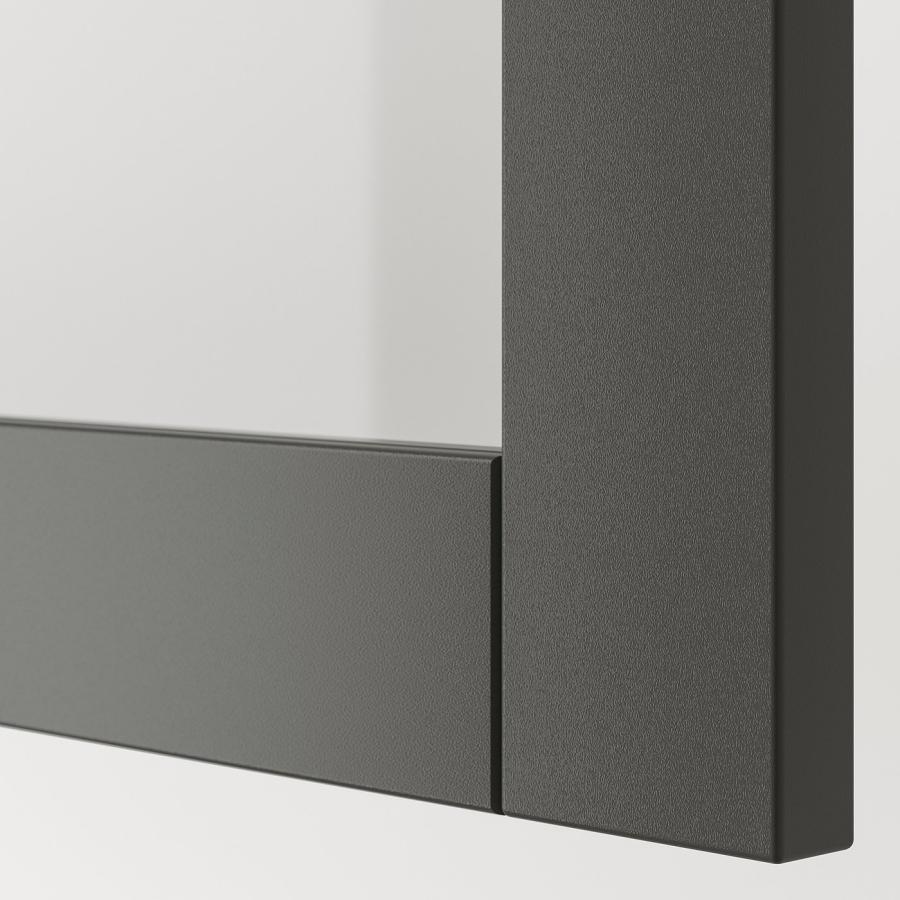 [IKEA/イケア/通販]BESTA ベストー テレビ台 扉付き, ダークグレー/ラップヴィーケン ダークグレー, 180x42x38 cm[11](69535575) |  | 04