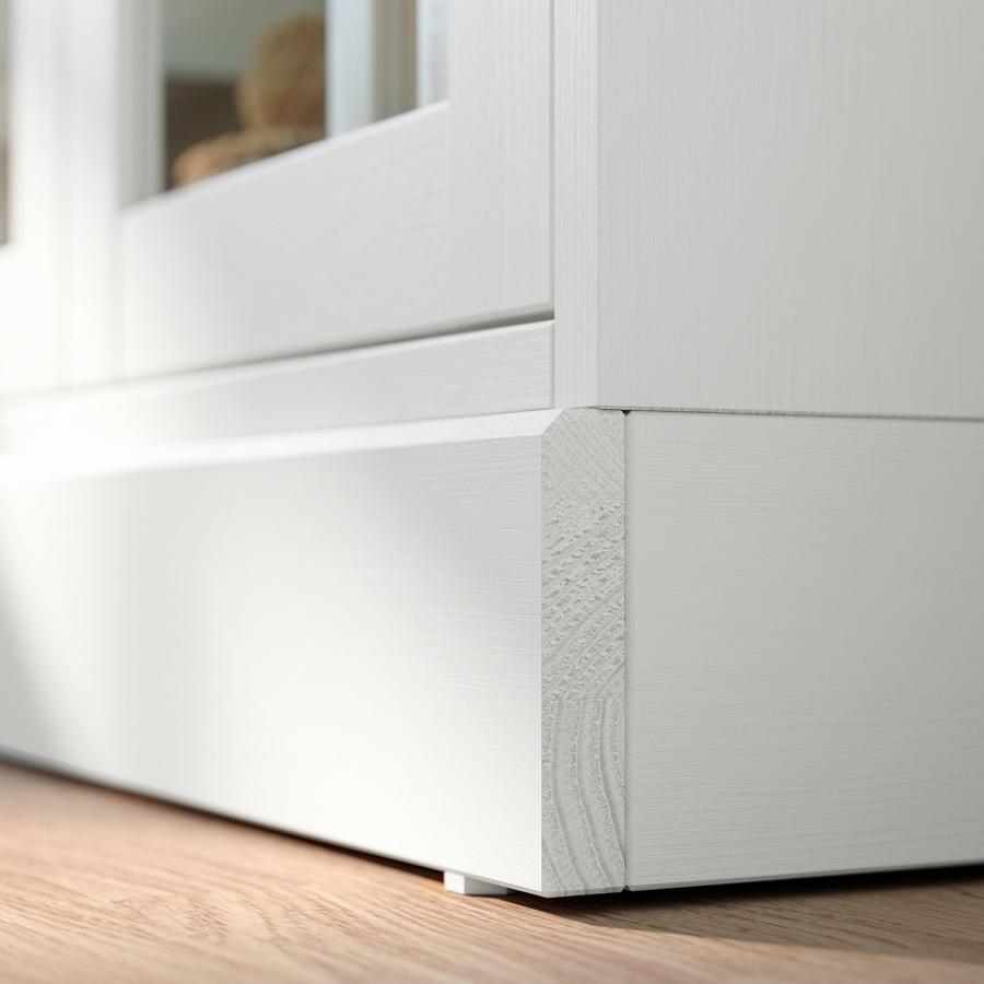 [IKEA/イケア/通販]HAVSTA ハーヴスタ コレクションケース 台座付き, ホワイト/クリアガラス, 81x37x134 cm[3](69563139) |  | 04