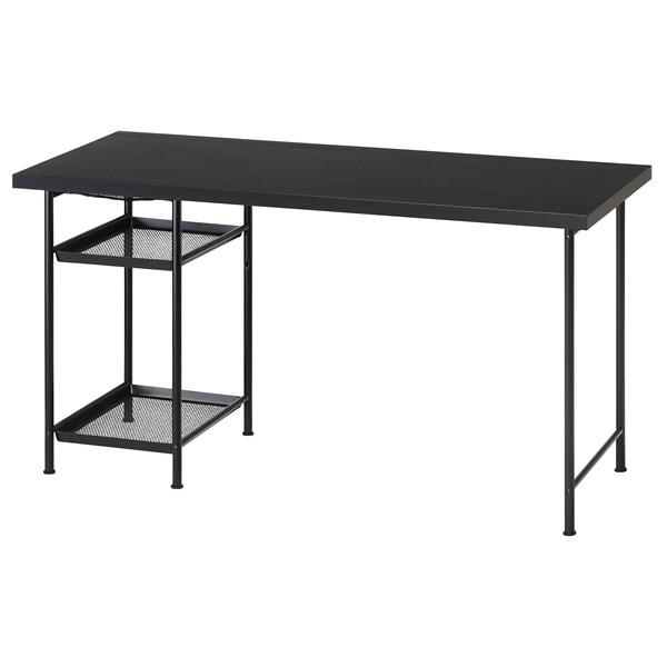 [IKEA/イケア/通販]LAGKAPTEN ラグカプテン / SPAND スペンドデスク, ブラックブラウン/ブラック,140x60 cm[4](69563827) | 