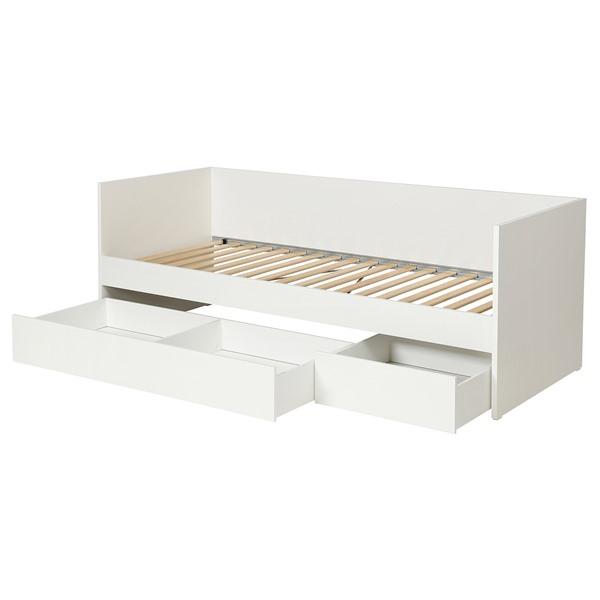 専用　IKEA 　 デイベッドフレーム ホワイト IKEA/イケア/通販]VIHALS ヴィーハルスデイベッドフレーム 収納付き