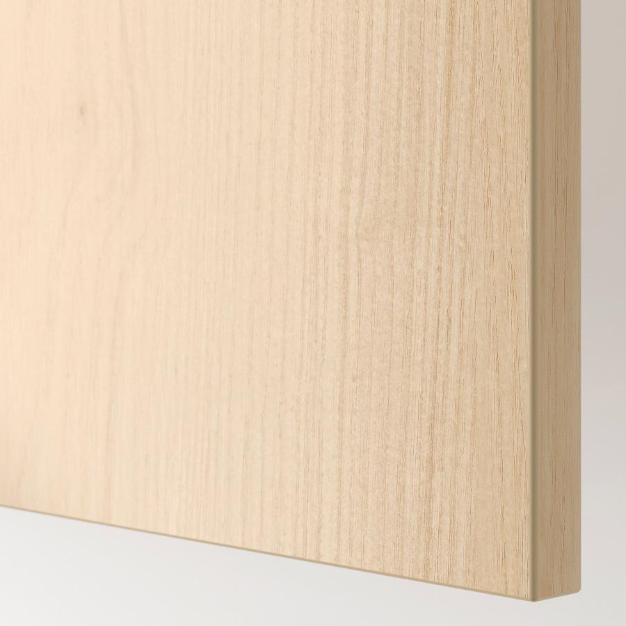 [IKEA/イケア/通販]BESTA ベストー 壁取り付け式キャビネットコンビネーション, ホワイト/フェーンリク アッシュ, 180x42x64 cm[15](69572153) |  | 03