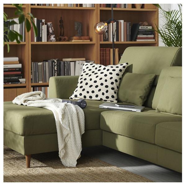 [IKEA/イケア/通販]SLATORP スラトルプ4人掛けソファ 寝椅子付き, ヴィースレ イエローグリーン[3](69577612) |  | 03
