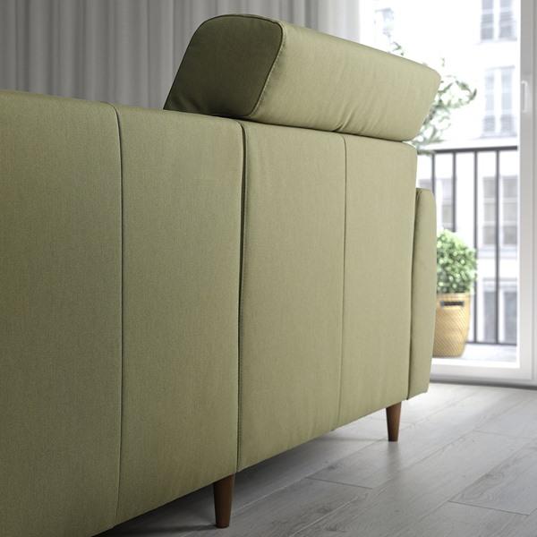[IKEA/イケア/通販]SLATORP スラトルプ4人掛けソファ 寝椅子付き, ヴィースレ イエローグリーン[3](69577612) |  | 05